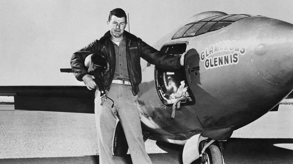 Chuck Yeager – The Sound Barrier, a hero & a legend.