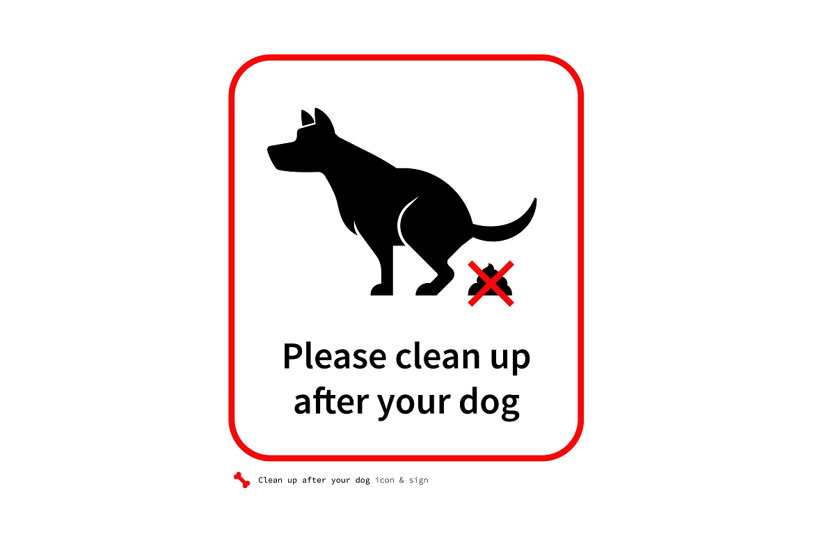 Dog Poop, your pet – Have some sense and pick it up!